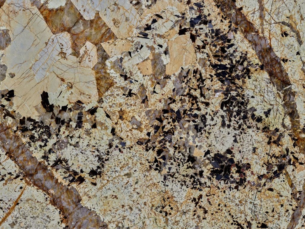 Brown coloured marble