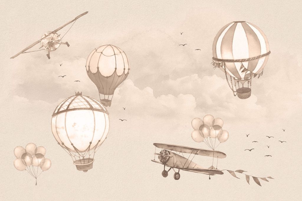 Air Balloons in taupe