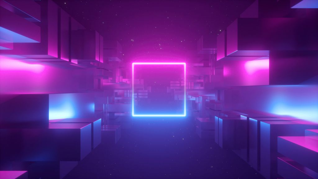 Glowing square
