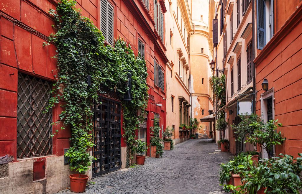 Old medieval street