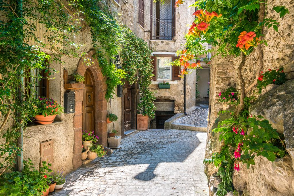 Rural village in Rome