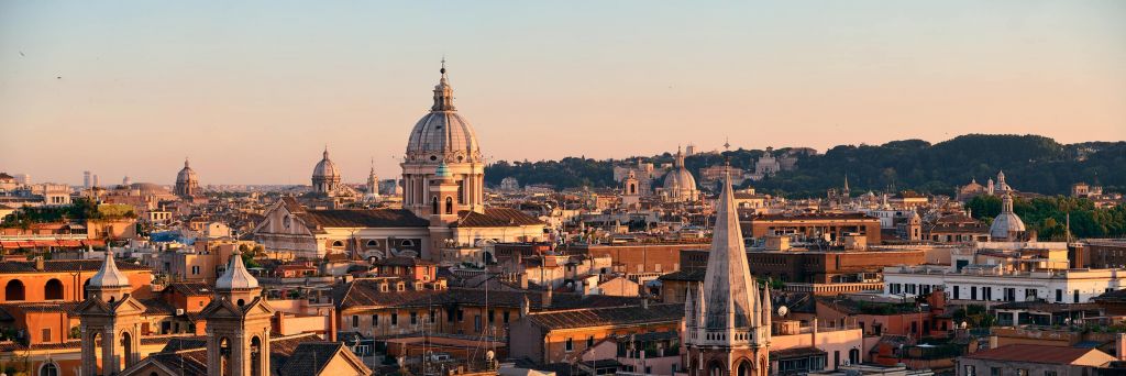 Rome Rooftop View