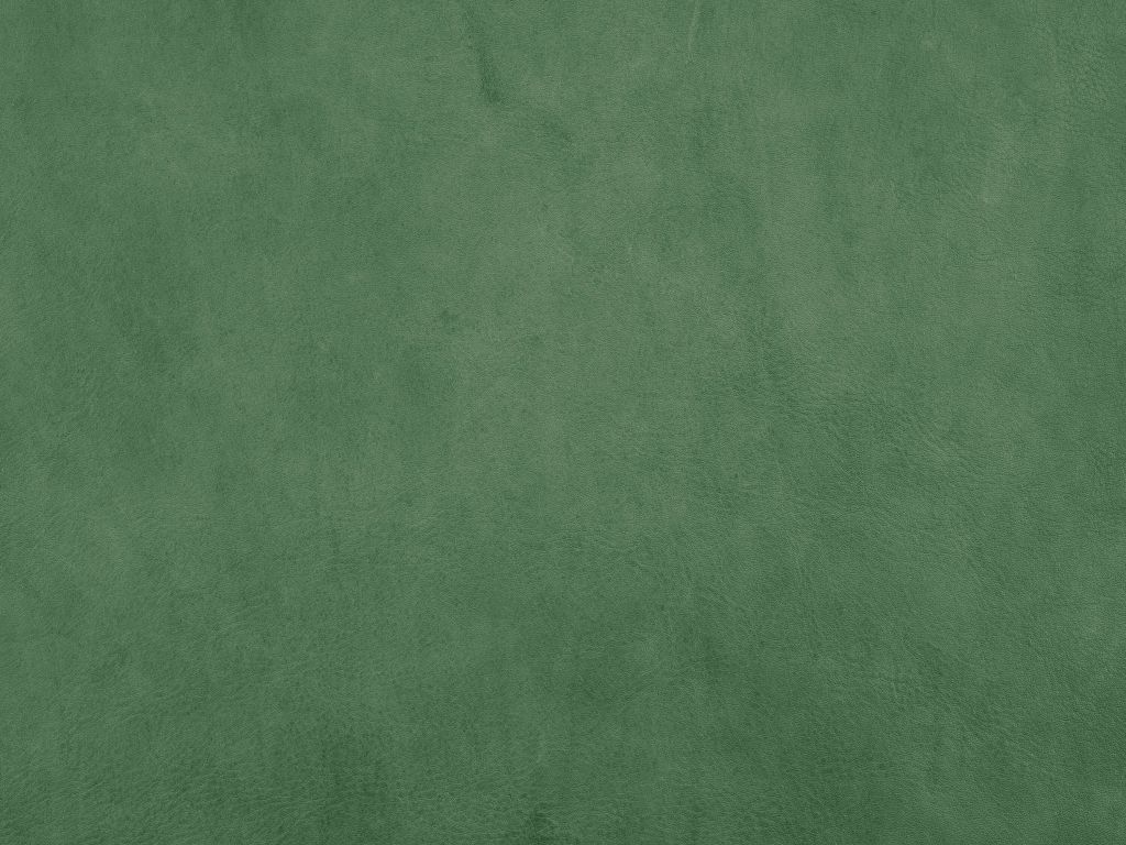 Green leather