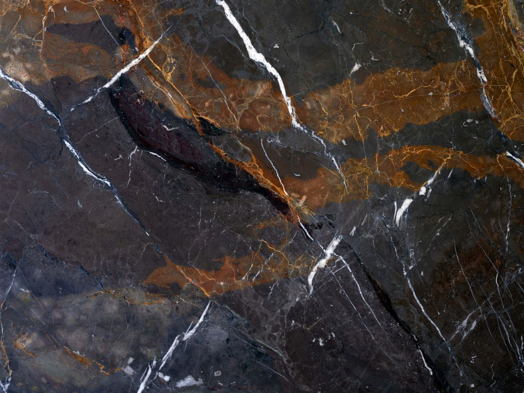 Marble with warm colours