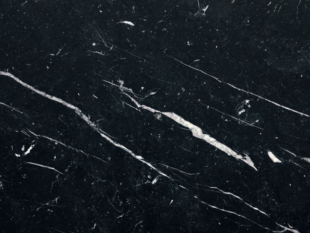 Dark marble with white veins
