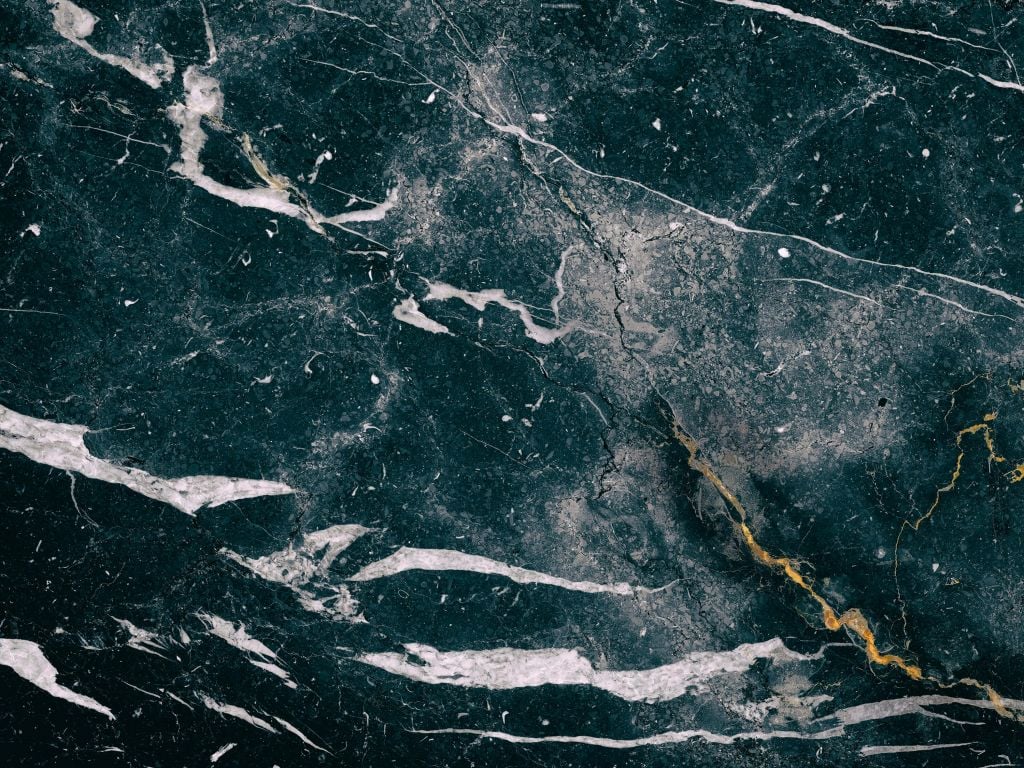Marble with cracks