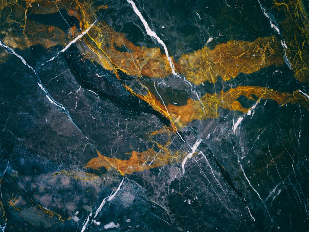 Flamed marble