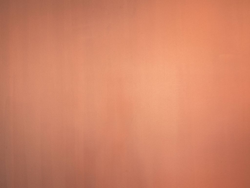 Concrete in terracotta colour