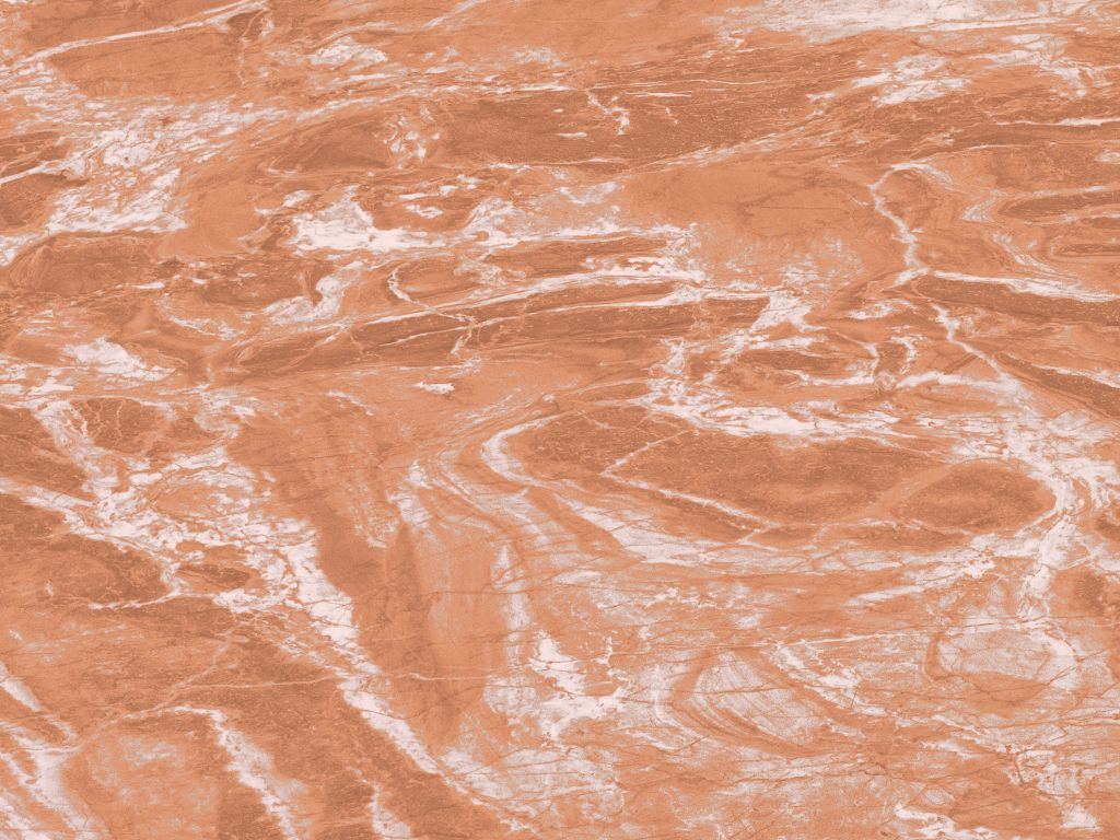 Terracotta marble with sweeping lines