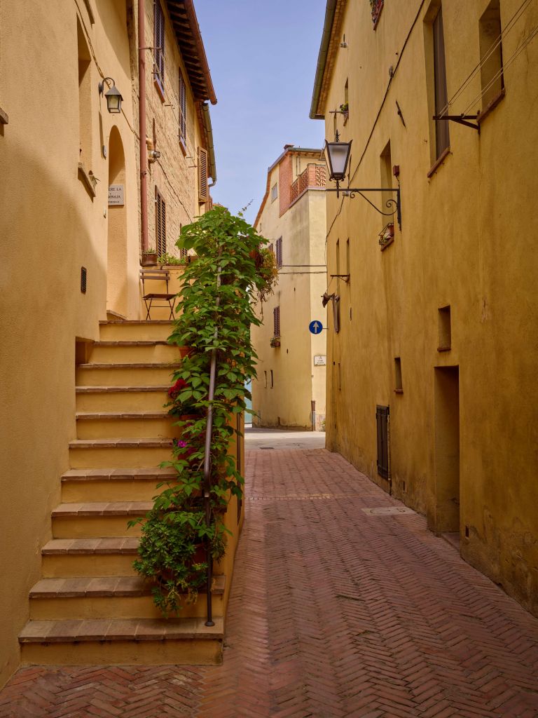 Stairs in an Italian street