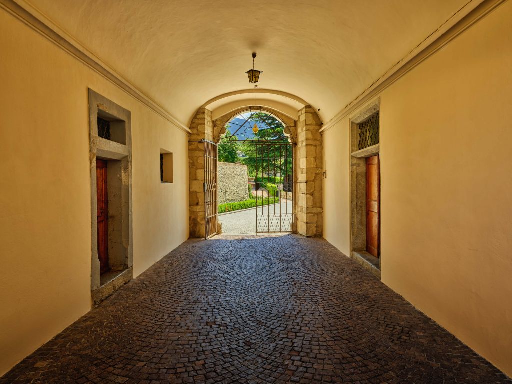 Monastery corridor