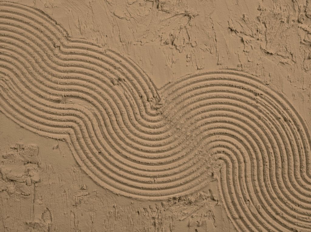 Organic lines and structures in gold brown