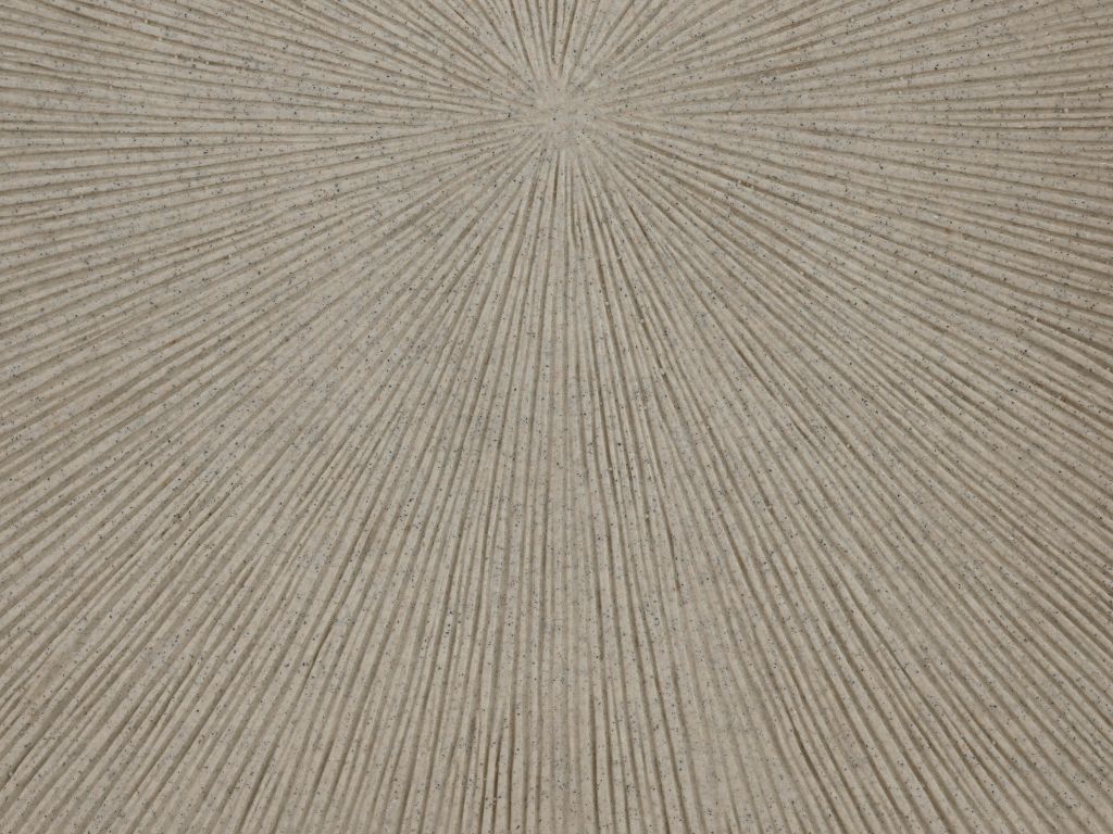 Structure with lines in sand color