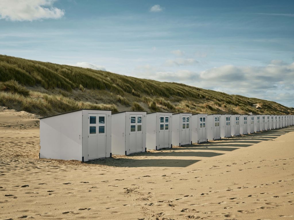 Cottages on the beach