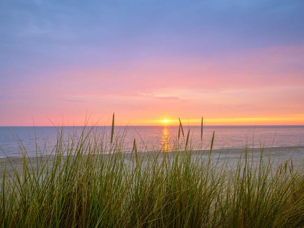 Sunrise on the coast