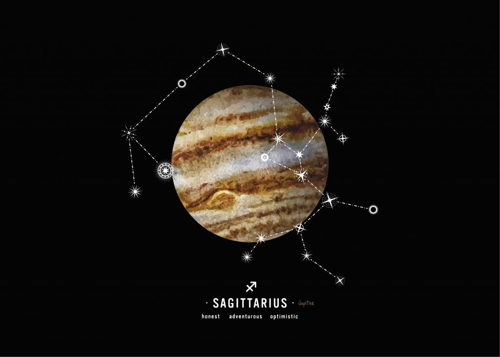 Constellation planet Sagittarius