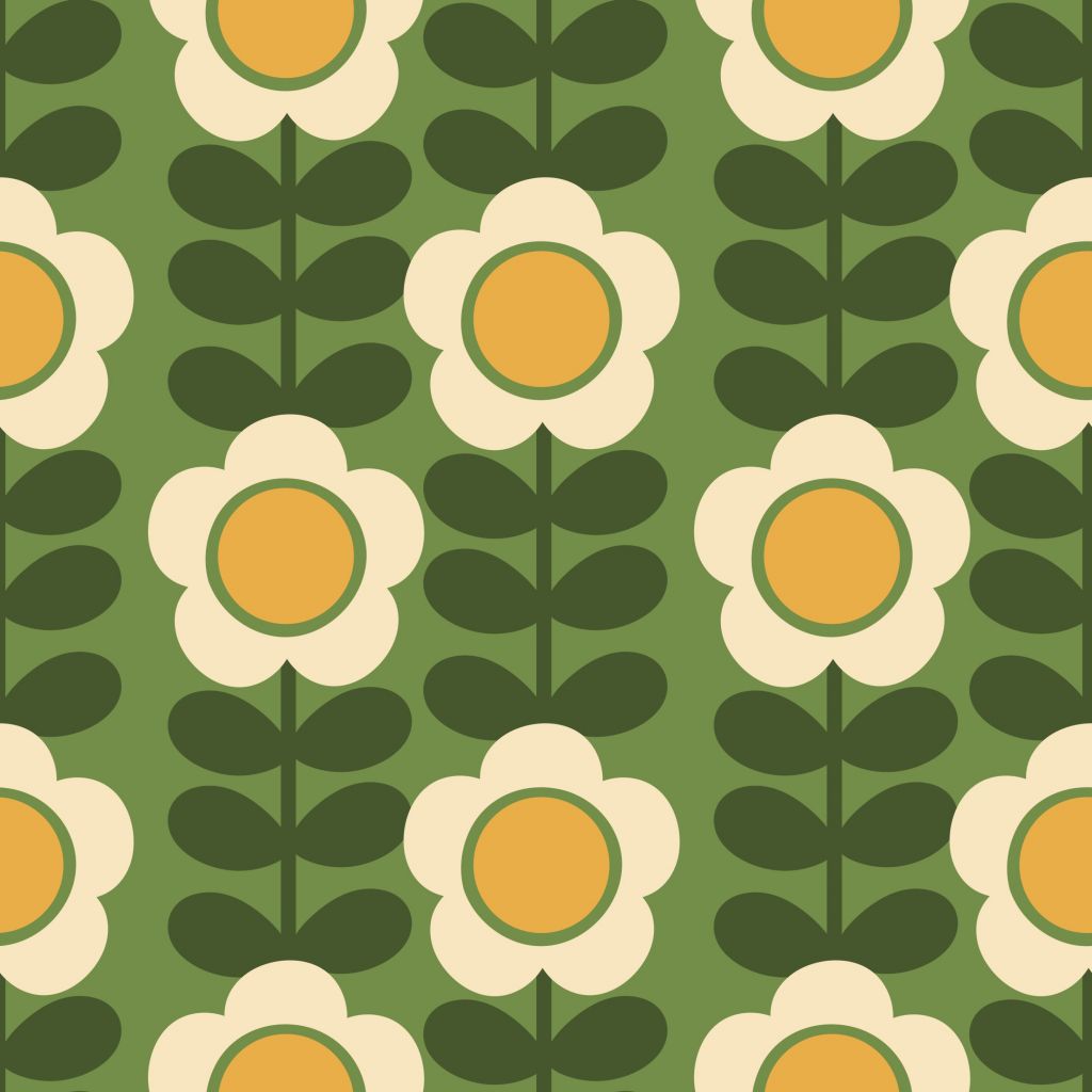 Retro daisies