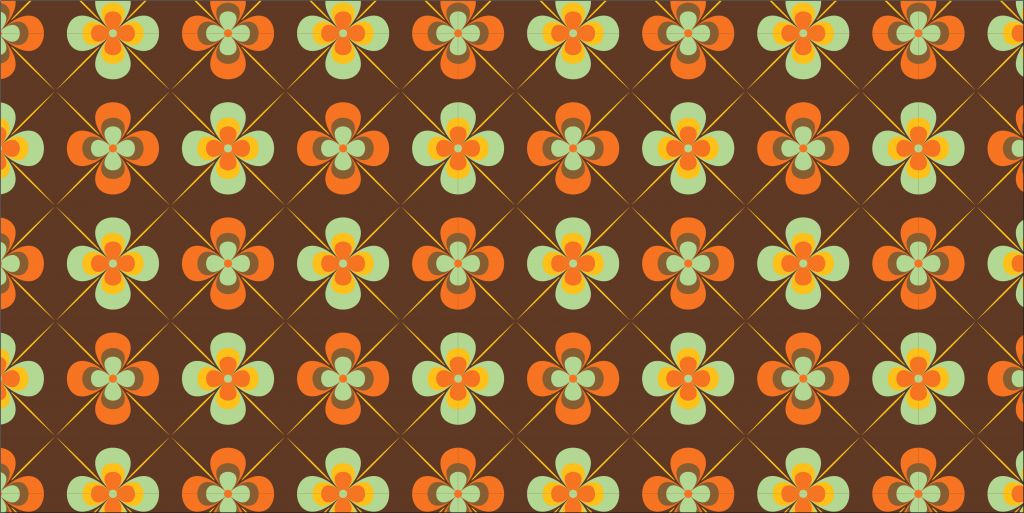 Vintage daisies flowers
