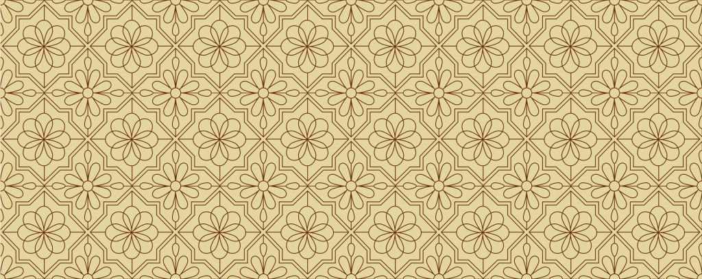 Flowers in retro style