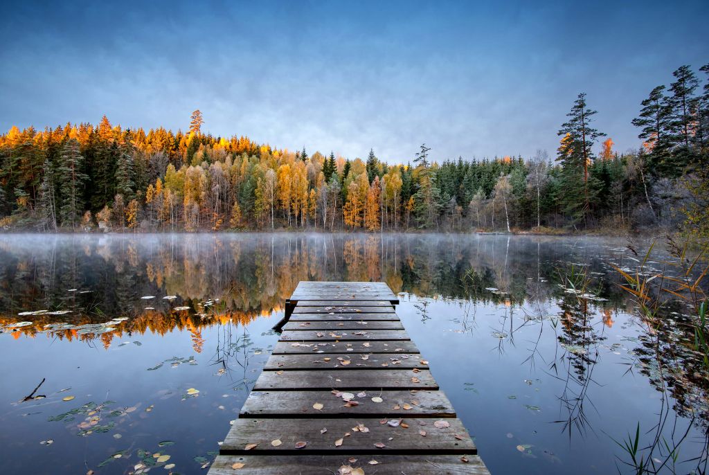 Autumn pier