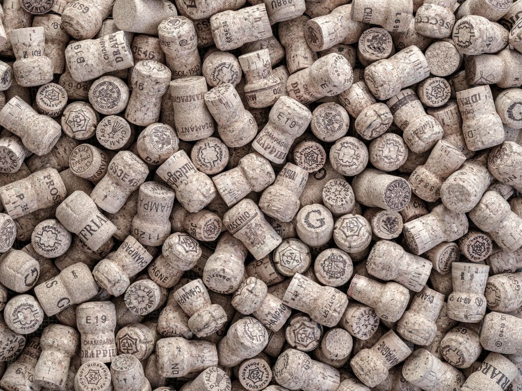 Champagne corks