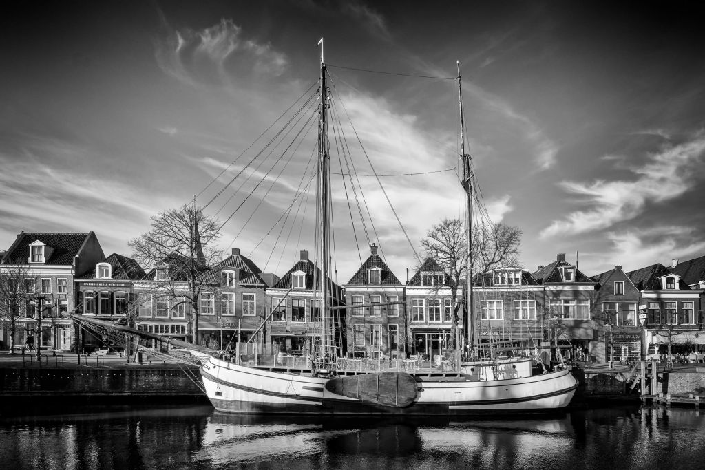 Fortified town Dokkum Friesland 