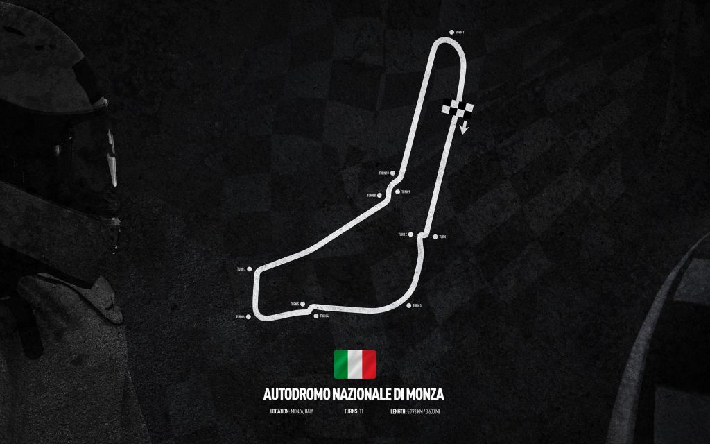Formule 1 circuit - Monza Circuit - Italy