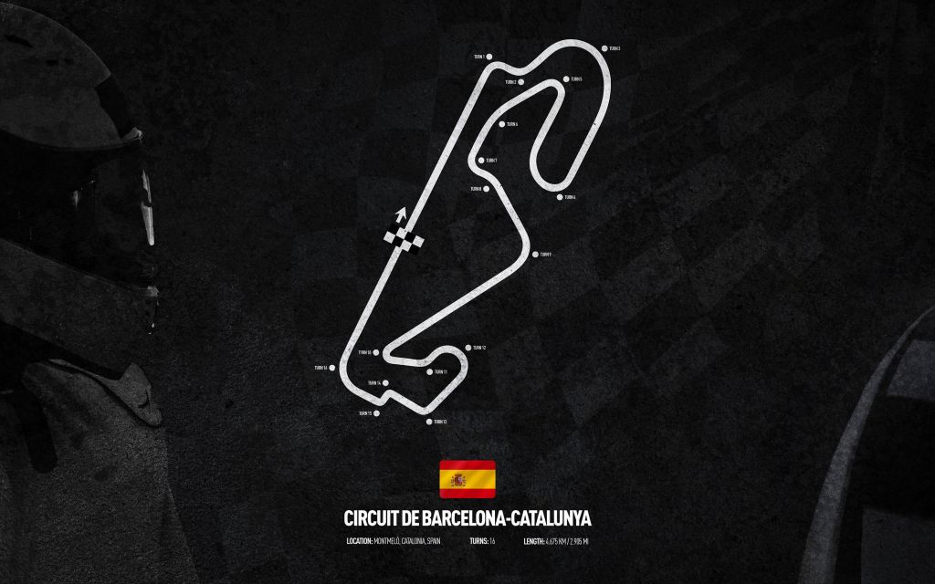 Formule 1 circuit - Circuit de Barcelona - Spain