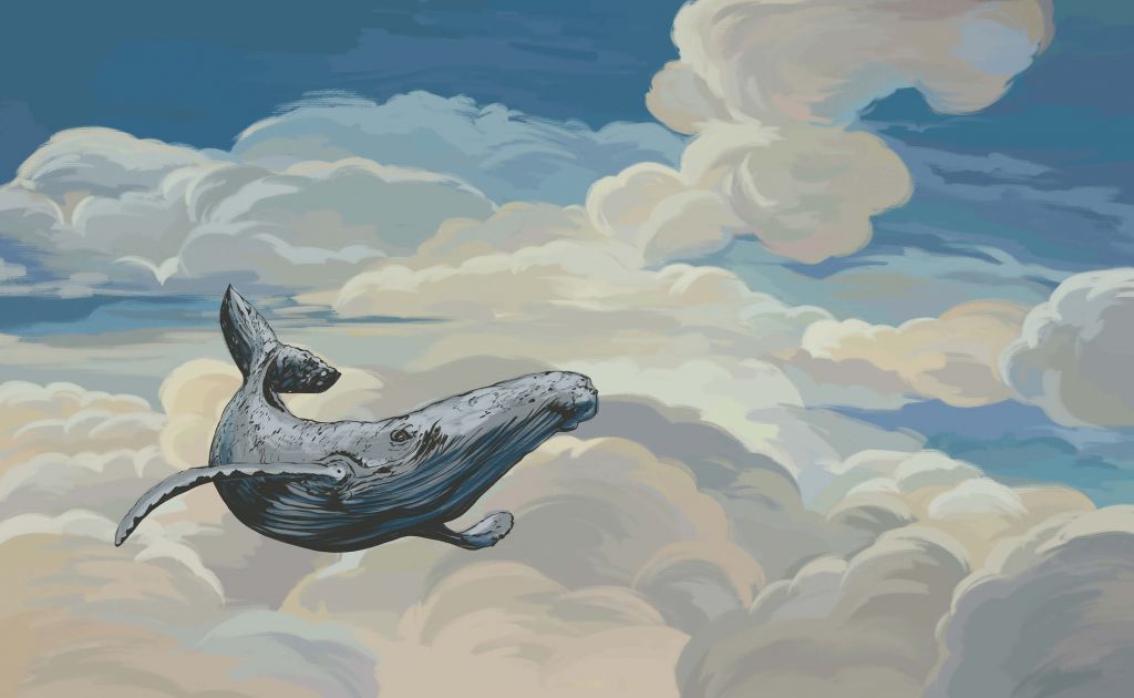 Whale through the clouds