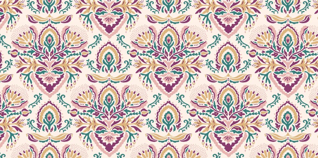 Ancient Native American arabesque art