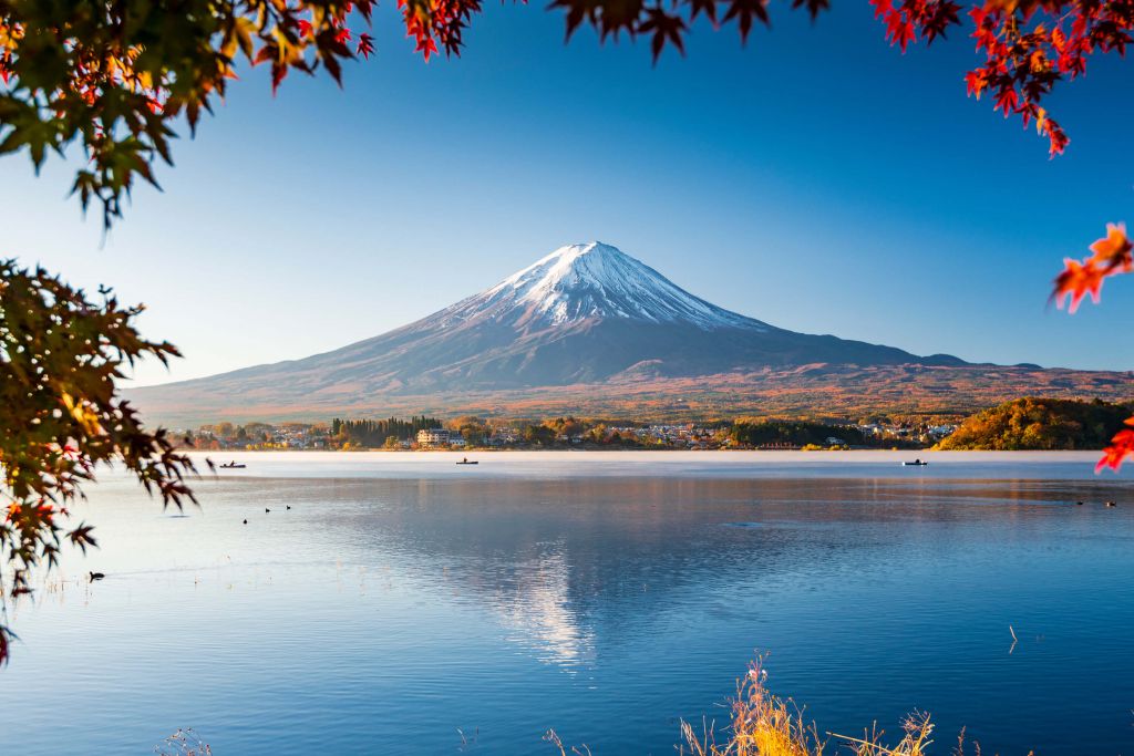 Mount Fuji in the afternoon