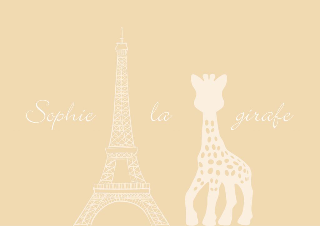 Sophie la girafe® at the Eiffel Tower