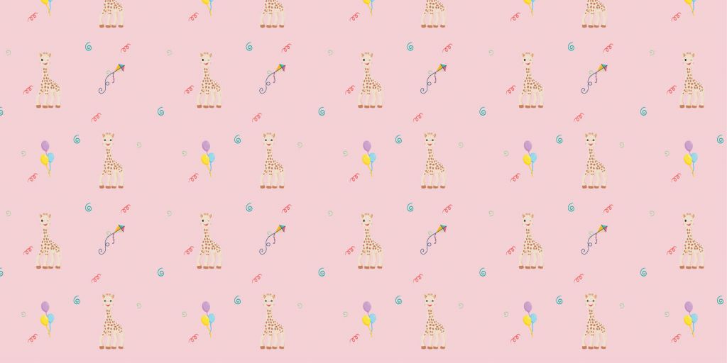Birthday Sophie la girafe® pink