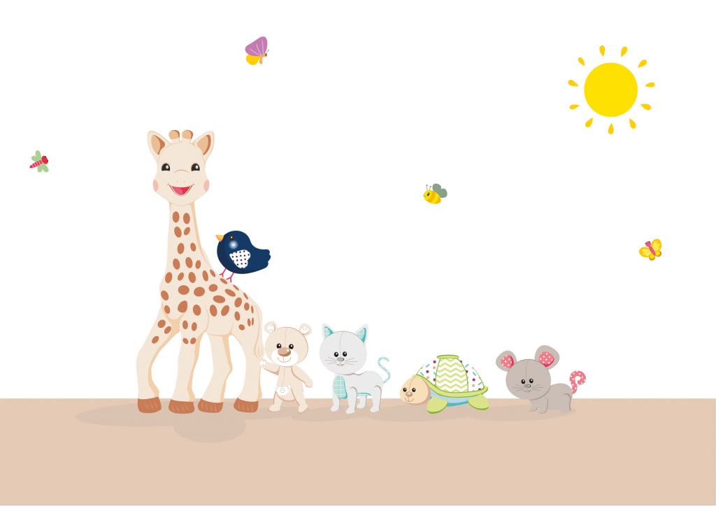 Cheerful friends