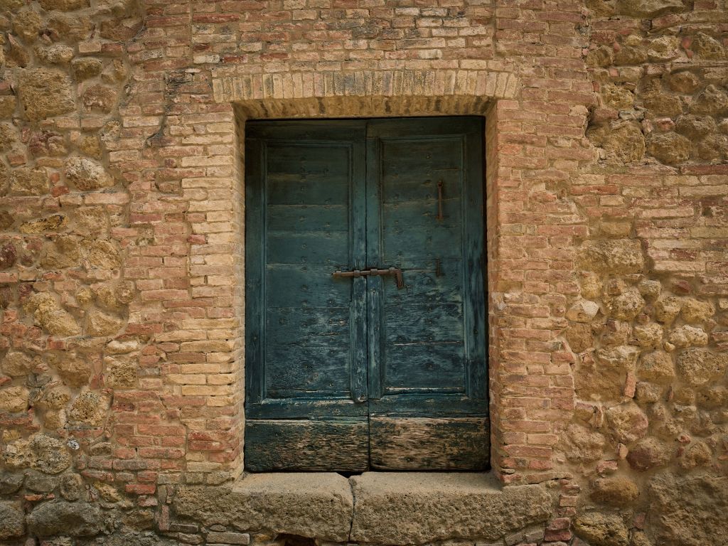 Old doors in Italy