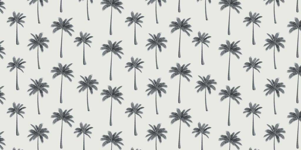 Palm trees pattern