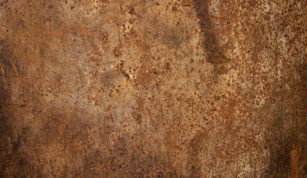 Rusted metal texture