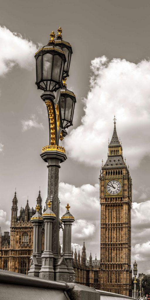 Street lamp at Big Ben