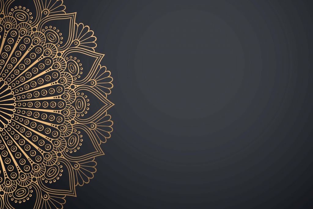 Mandela op blauw achtergrond