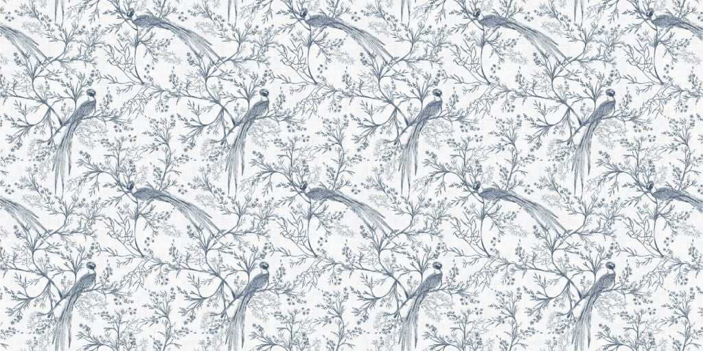 Signed bird pattern