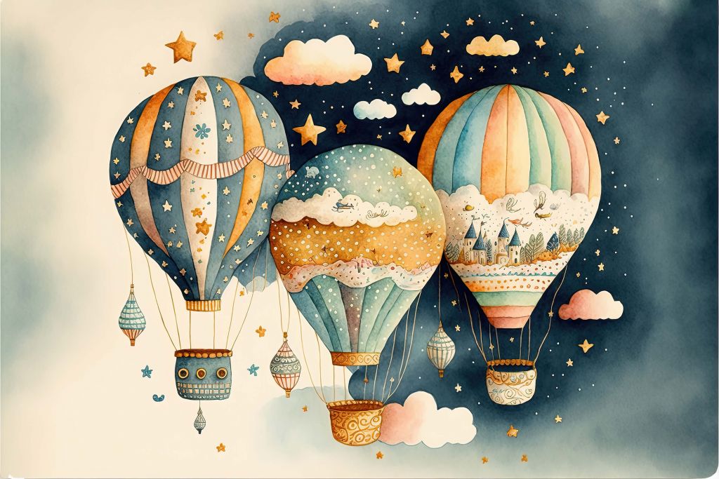 Child hot air balloons