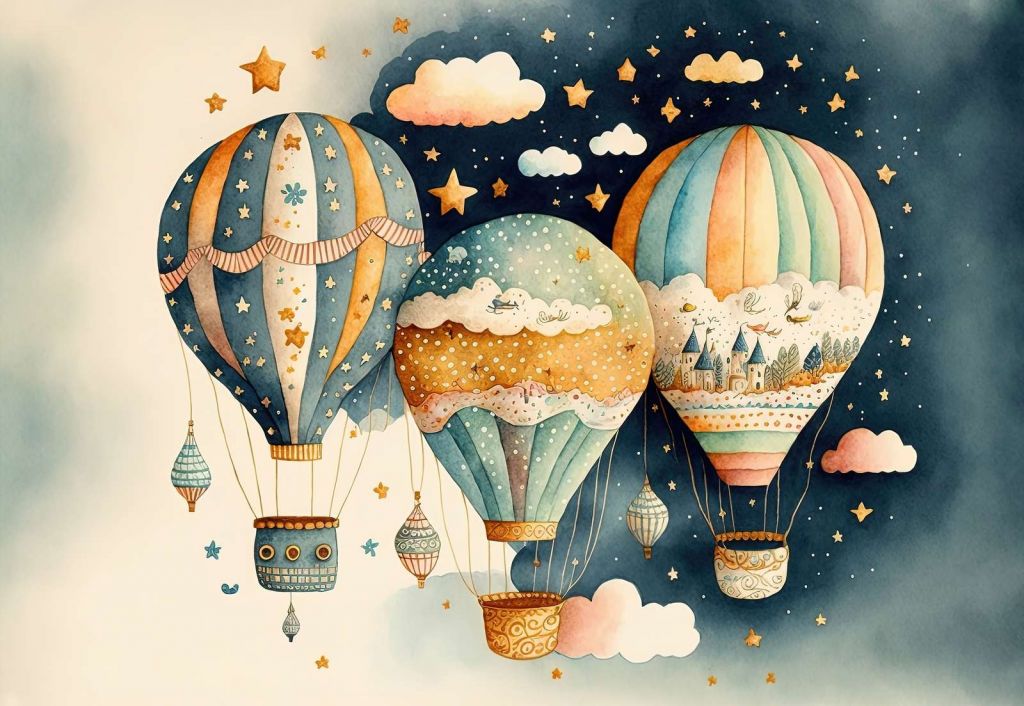 Child hot air balloons