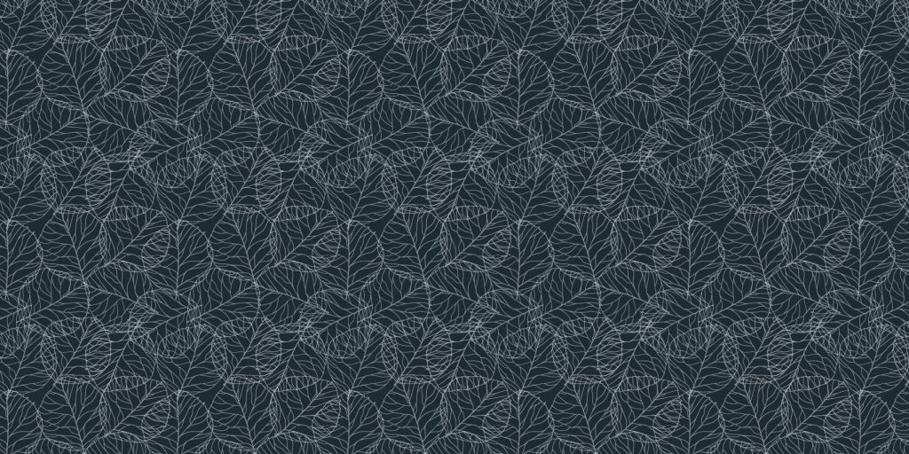 Illustrated leaf pattern