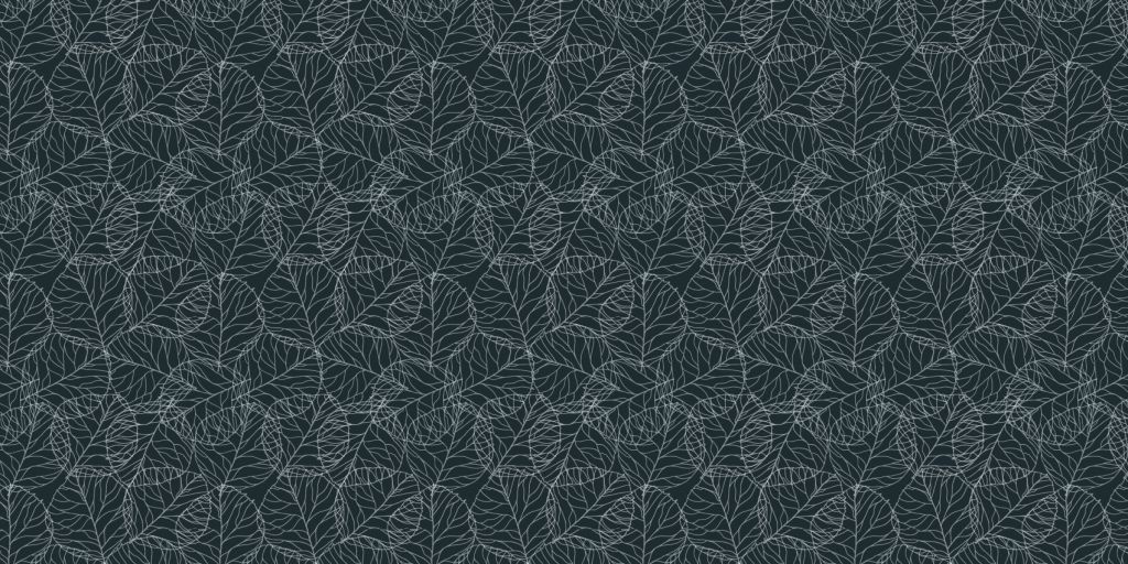 Illustrated leaf pattern