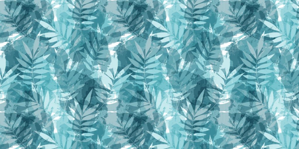 Watercolor leaves