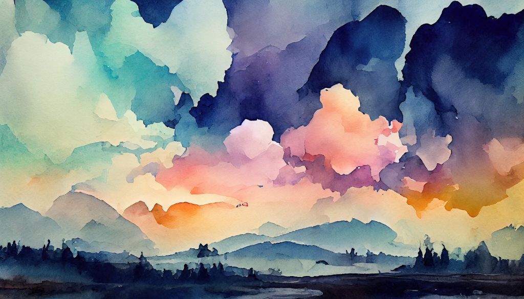 Abstract watercolor background