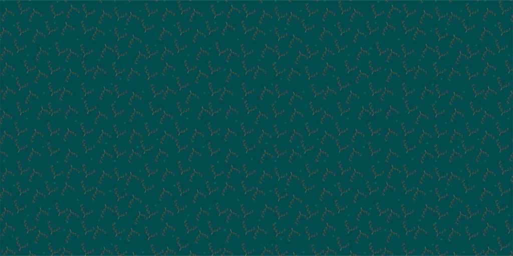 Teal branches pattern