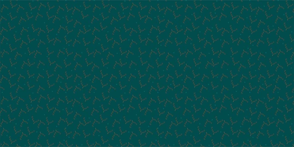 Teal branches pattern