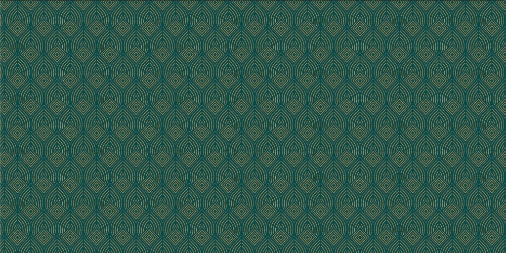 Abstract peacock pattern