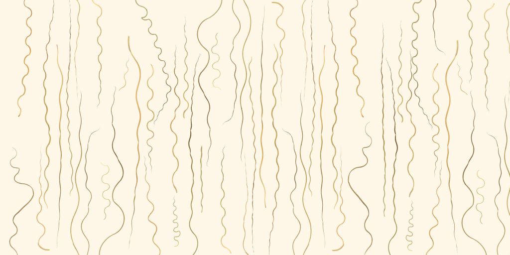 Organic lines grass beige